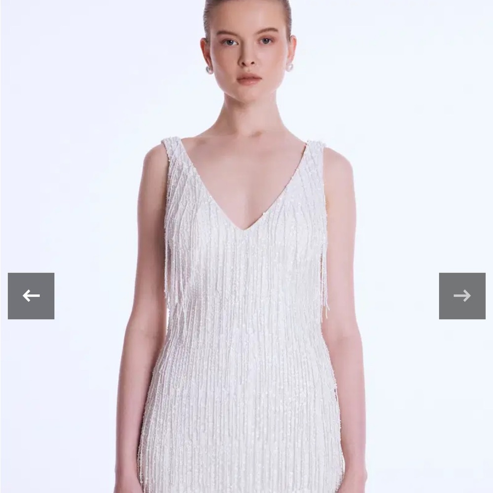 White Mini After Party Dress